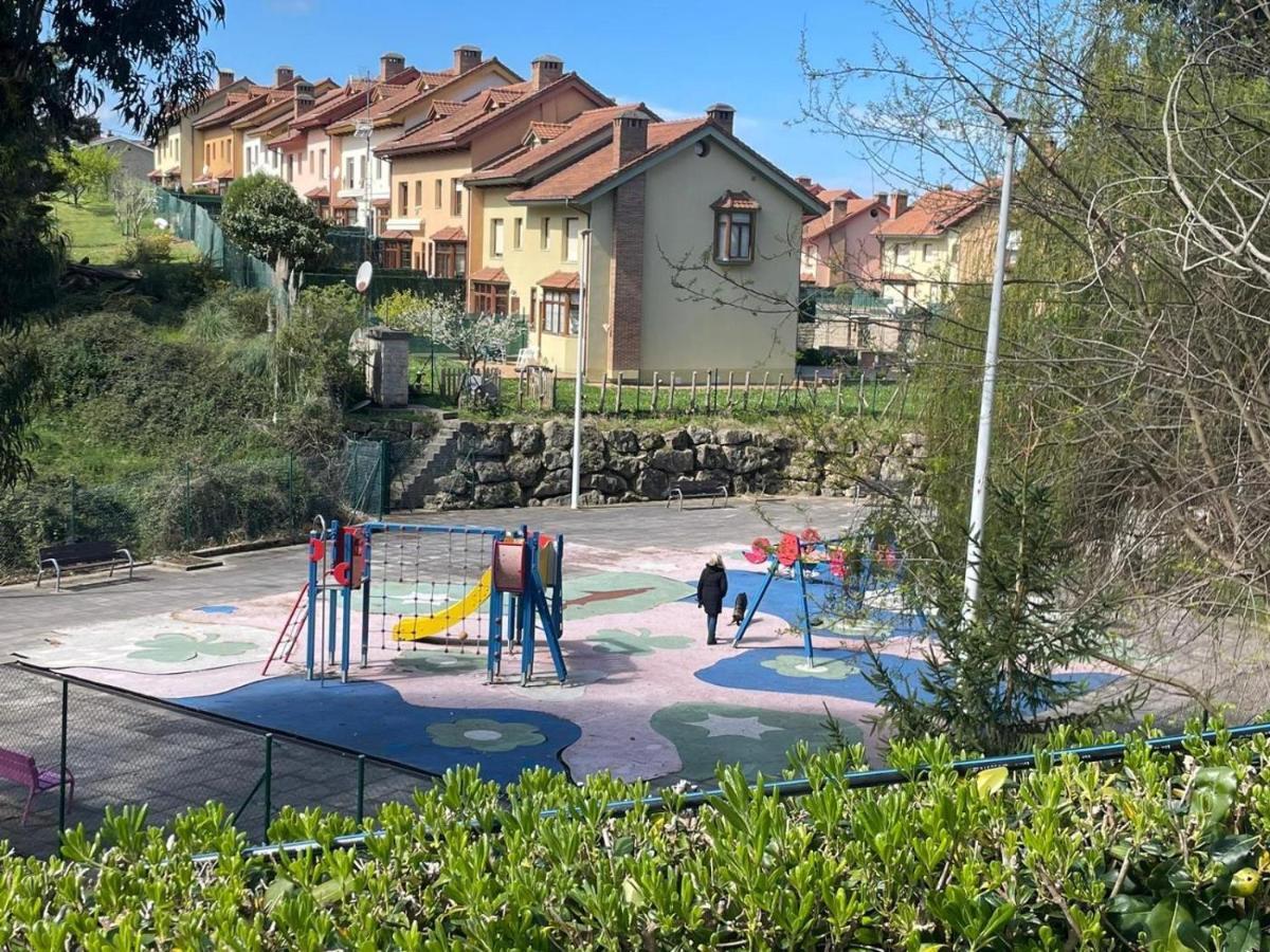 Piscina Comunitaria Y Parking En Mogro Apartment Bagian luar foto